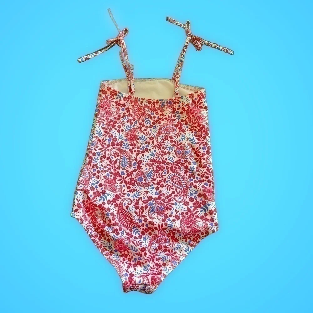 Billabong Kids' Ready for Fun One-Piece Swimsuit Size 4